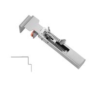 Pinces de fixation pour panneau de tiroir - Clips de fixation - Cadre de façade pour l'installation d'armoires - Fixation avant