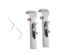 Pinces de fixation pour panneau de tiroir - Clips de fixation - Cadre de façade pour l'installation d'armoires - Fixation avant