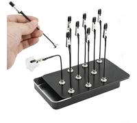 Pinces de fixation réglables avec support flexible et boîte en métal robuste pour peinture et détails