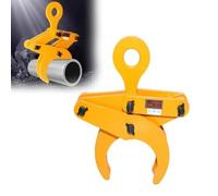 Pinces de levage à ciseaux en acier allié, outils de transport robustes for tuyaux de ciment et matériaux en bois rond(2T)