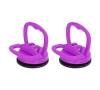 Pinces de levage à ventouse, 2 pièces, pinces de levage à main, extracteur de verre, poignée électrique, levage sous vide, outil de levage de carreaux, outils mobiles d'aspiration(PURPLE)