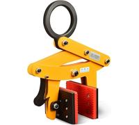 Pinces de levage de pierre réglables - Capacité de 320/390/500 kg, plaque verticale et mâchoire de poutre, parfaites pour le levage de tôles métalliques et les applications lourdes