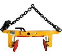 Pinces de levage de pierre robustes, 325-1125 kg, fixations verticales en acier style chaîne pour soulever et transporter en toute sécurité des tôles métalliques et des îles de granit (325 kg)