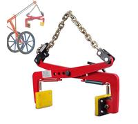 Pinces de levage de pierres robustes, pince à plaques verticales, lève-dalles de pierre, outil de transport de matériaux en marbre avec chaîne de levage, pour grue de levage industrielle