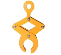 Pinces de Levage de tuyaux Robustes - capacité de Charge de 6600 LB, Outil de Levage Horizontal avec Anneaux, équipement fiable pour Les Applications de Construction et industrielles (3T).