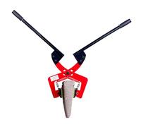 Pinces de levage en acier pour dalles et bordures, outil robuste pour le levage de pavés et de granit, pinces de levage pour dalles, bordures, briques et marbre, ou,L-Opening 18-30cm (7 1/8"-11 3/4")