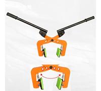 Pinces de Levage pour Granit, Lève-Dalles À Ouverture Réglable avec Bras de Support pour 2 Personnes, Outil de Levage À Ciseaux pour Bordures