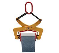 Pinces de Levage Réglable Pince pour Bordures Trottoir 8-30cm Porte-pierres Pince Levage 280kg Pierre Crochet Leve Plaque pour Serrer Palettes Bois, Transporter du Bois Construction