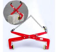 Pinces de levage réglables pour dalles de granit, pinces de transport de pierre pour le transport vertical et la suspension, élévateur de pavé en alliage d'acier pour la manipulation de trottoirs et