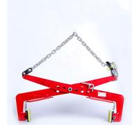 Pinces de Levage Robustes à maillons de chaîne de 71 cm, Pinces de Transport pour Granit, Pinces de Levage pour plaques Verticales, Outils de Levage pour métal et Pierre, Pinces à Roche dura