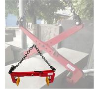 Pinces de Levage Robustes, Pinces de Levage Réglables À Maillons Rouges, Pince Verticale pour Plaques avec Patin En Caoutchouc, Compatible avec Les Charges de 36 À 85 cm, Outil de Manutentio