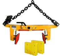 Pinces de levage verticales robustes avec 4 patins antidérapants, réglable en granit pour 246-800 kg, idéal pour la manipulation de pierres (27-51 cm)