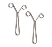 Pinces de manchette polyvalentes à bords roulés - Prise en main sûre - Alliage d'aluminium - Plusieurs options - Ajusteur de manchette léger, taille unique, Comme décrit, Comme décrit.