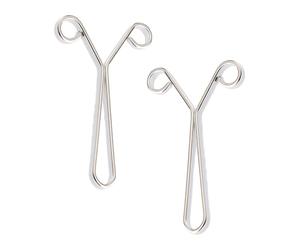 Pinces de manchette polyvalentes à bords roulés - Prise en main sûre - En alliage d'aluminium - Plusieurs options - Clip en Y en aluminium