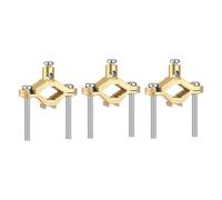 Pinces de mise à la terre résistantes à la corrosion avec matériel de montage pour systèmes électriques Conformité Laiton Collier de serrage avec vis