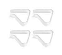 Pinces de nappe transparentes résistantes au vent pour cuisine | Pinces de fixation transparentes de 25 à 35 mm offrant une prise en main sûre pour une stabilité coupe-vent et un accès