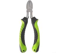 Pinces de Pêche en Acier au Outil Multifonction pour Ligne et Hameçons Antidérapante Crimpage pour précis 14cm Vert(B)