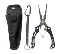 Pinces De Pêche | Pinces pour Retirer les Hameçons à Bec Long et Couper | À Long Bec Pour La Pêche - Pour Bateau Perçage Travaux Électriques Mécanique Poisson-Chat Perche Truite