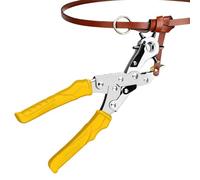Pinces de poinçonnage rotatives, outils de poinçonnage pour maroquinerie | Pince de poinçonnage de ceinture, pour perforateur multi-trous, lourds, perforateurs professionnels, ergonomiques et
