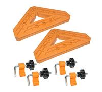 Pinces de positionnement à 90 degrés pour le travail du bois, outil de charpentier pour triangle pour cadre photo, boîte, pince de positionnement du bois