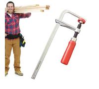 Pinces de rail en queue d' - Support en métal robuste - Fixation de table réglable - Poignée en acier allié - Outil de charpentier multifonction pour la menuiserie d'atelier, la construction de