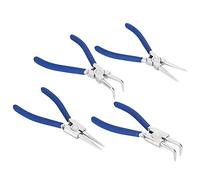 Pinces de réparation 175mm, pinces à outils Pinces faites à la main Jeu de pinces Convient pour les opérations industrielles 2 pinces à bec droit pour la MAISON