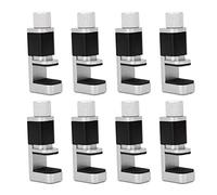 Pinces de réparation d'écran Lcd de téléphone, 8 pièces, support en alliage d'aluminium, pinces de fixation d'écran pour la plupart des téléphones mobiles et tablettes
