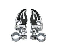 Pinces de Repose-Pieds de Protection de Moteur à Montage mâle de 25 mm, 30 mm, 35 mm, compatibles avec Harley, compatibles avec Yamaha, compatibles avec Kawasaki VT1100 VTX1300 GL1800 Roadstar XV1700