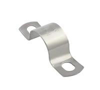 Pinces de selle for tube en U épais, en acier inoxydable, fil de cheval, cerceau de gorge, clips de fixation de câble applicables aux tuyaux de diamètre extérieur 8 à 300mm(M42 (2pcs))