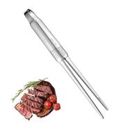 Pinces de Service Alimentaire | Ustensiles en Acier Inoxydable Antidérapants et Robustes,Outil de Cuisson,Pour Buffet Barbecue Restaurant Grillade Pique-Nique Camping Réception