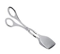 Pinces de service Pinces à ciseaux en acier inoxydable, pinces de cuisine robustes pour la cuisson au gril, cuisson au four, résistant aux températures élevées et basses