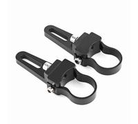 Pinces de Support de Montage, Support de Montage de Lumière Tube en Alliage Aluminium Pinces de Fixation du Support Colliers de Serrage pour Lampes de Travail(1inch)