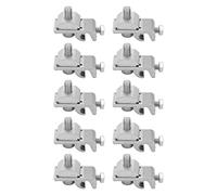 Pinces de support de panneaux de panneau solaire Kuuleyn, Système de montage solaire Clip de mise à la terre, 10pcs Système de montage solaire Clip de mise à la terre Clip de la