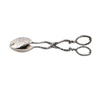 Pinces de table ciseaux décoratifs, Silver SPOON AND FORK BREAD | Poignée de ciseaux décorative Vaisselle vintage en relief pour les tâches de buffet de desserts de pâtisserie à