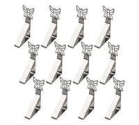 Pinces de table pour nappes | Pinces de nappe | Pince décorative antirouille pour la maison, le pique-nique, le camping, le restaurant à l'extérieur