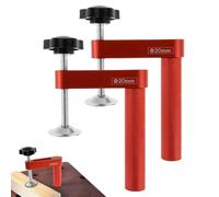 Pinces de table pour outils de travail du bois longue durée non marquante à | Pinces de table pour le travail du bois, pince de travail pour chiens, convient aux trous standard de 1,9 cm, antidérapant
