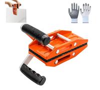 Pinces de transport de panneaux à double main, outils de levage de transport de granit robustes de 330 lb, plage de serrage 0-60 mm/antidérapant pour marbre, quartz, verre 2pcs