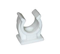 Pinces de tuyau pour série « speedfit » en polypropylène pour tube extérieur ø 15 mm, blanc, température max. 90 °C