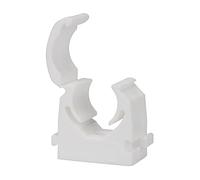 Pinces de tuyau pour série « speedfit » en polypropylène pour tube extérieur Ø 18 mm, blanc, température de fonctionnement max. 90 °C, pN max. 12 bar