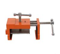 Pinces d'installation d'armoire pour poinçonnage du bois, clip de fixation pour cadre d'armoire en alliage d'aluminium avec guide de perçage pour assemblage d'armoires de cuisine (orange)