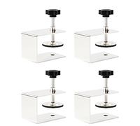 Pinces d'installation de panneau avant de grand tiroir, matériel d'armoire, gabarit de serrage en C de 2 mm plus épais, guide de trou de perçage en U, pince d'installation