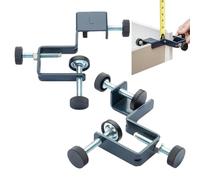 Pinces d'installation de tiroir, 2 pinces de travail du bois pour façade de tiroir, gabarit de quincaillerie pour fixer les faces de tiroir, bon pour les bibliothèques, les armoires et