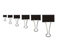 Pinces double clip Foldback, (L)19 mm, écartement