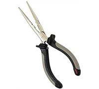 Rapala Pince de pêche Fisherman’s Pliers 22 cm Acier carbone Finition nickelée Gris/Noir