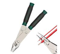 Pinces Électriques,Pince à Sertir Acier Inoxydable Bec Plat - Outils De Coupe Pour Dénudeur | Pour Couper et Dénuder les Fils d'Aluminium et de Cuivre, Prises, Circuits,