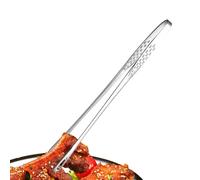 Pinces en acier inoxydable - Pinces à barbecue verrouillables robustes, pincettes de cuisine à long manche, pince de service à salade avec poignée en silicone | Ensemble d'ustensiles pour griller, fr