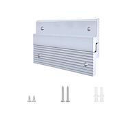 Pinces en aluminium robustes, supports de montage muraux, matériel de suspension d'image à taquet français, pinces en aluminium faciles à installer