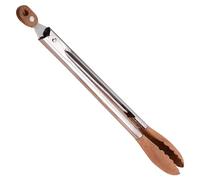 Pinces en bois pour la cuisson, pince de cuisson de 15 pouces avec pointes en bois, verrouillage des pinces, cuisine portable avec trou suspendu pour les plats, grillades, barbecue, salade
