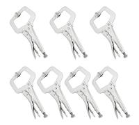 Pinces en C verrouillables Pinces à souder, Pack de pinces-étaux à serrage en C, plusieurs tailles(7 Pack 11 Inch)