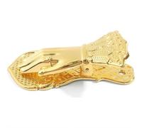 Pinces en métal en forme de main pour femme - Pince vintage dorée pour journal indésirable, rangement de documents, fermeture de sacs de café et accessoires de lecture (Style I)